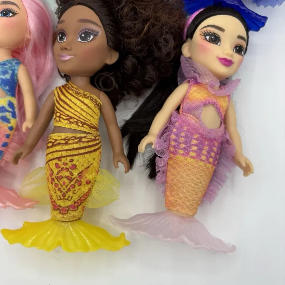 Disney The Little Mermaid Ariel And Sisters Petit Doll Set, Includes 7 Dolls
